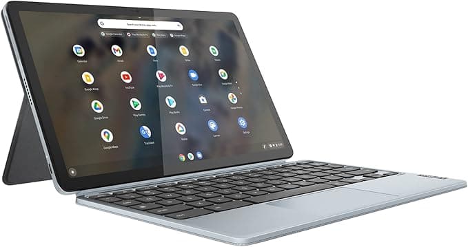 Lenovo IdeaPad Duet 3 11” Chromebook Laptop, Qualcomm Snapdragon 7c, 4GB RAM, 64GB eMMC – Misty Blue - Image 3