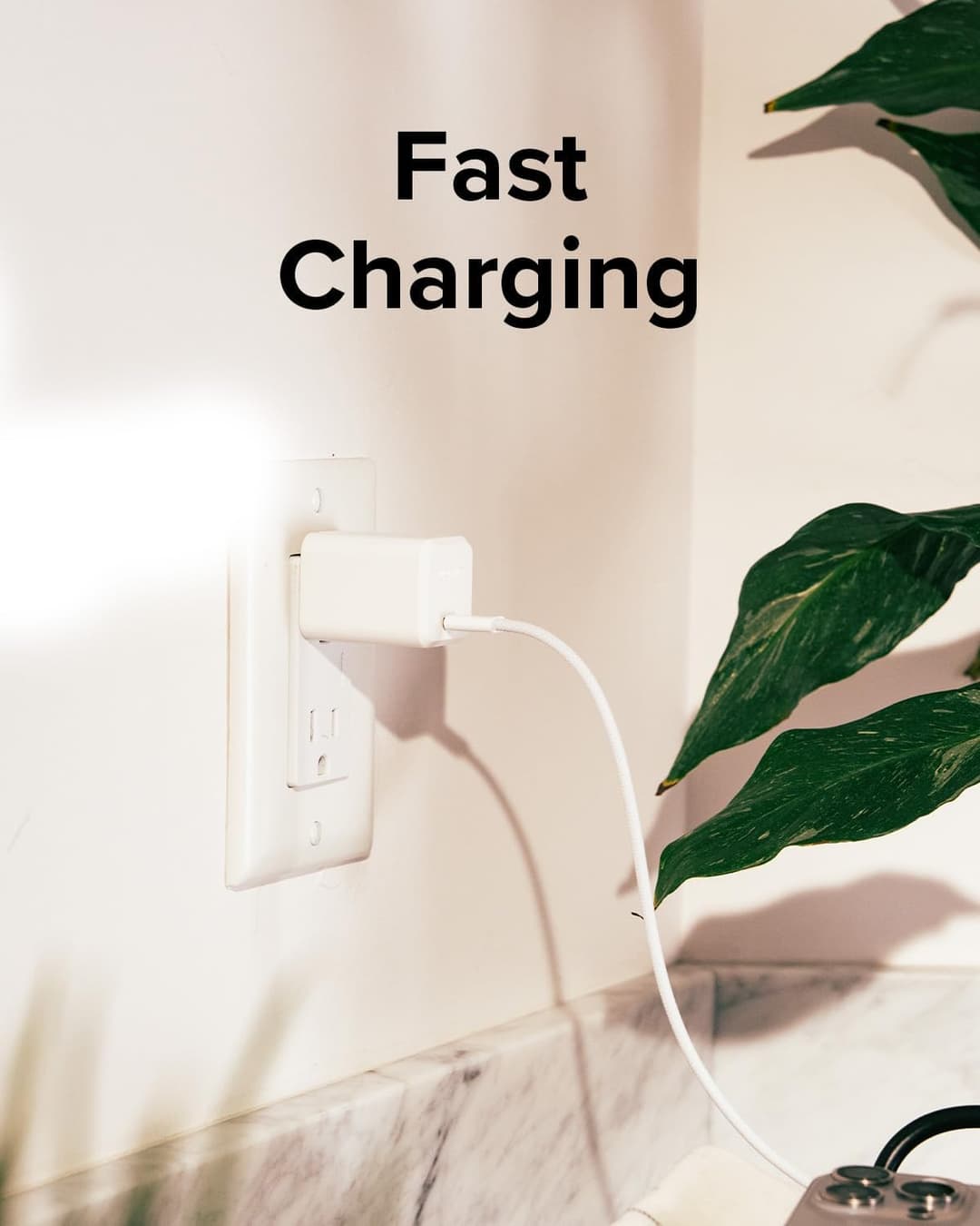 ZAGG mophie 20W USB-C Wall Charger – UK Plug, Fast Charging - Black - Image 6
