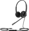 Yealink UH34 Lite USB-A Binaural Corded Headset for Microsoft Teams - Black