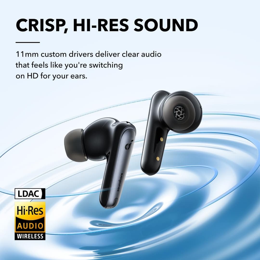Soundcore by Anker Liberty 4 NC True Wireless Earbuds – Black - Image 6