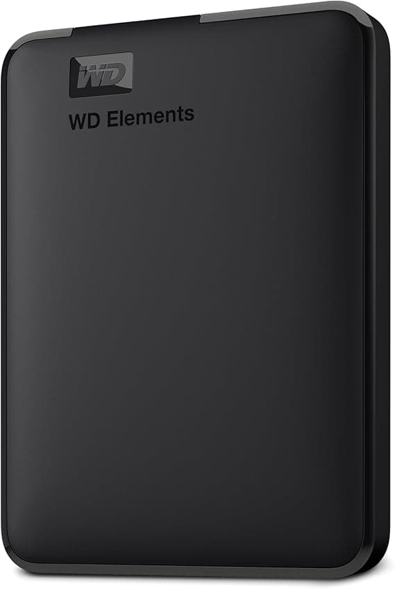 WD Elements Portable WDBUZG0010BBK - hard drive - 1 TB - USB 3.0 - Image 1