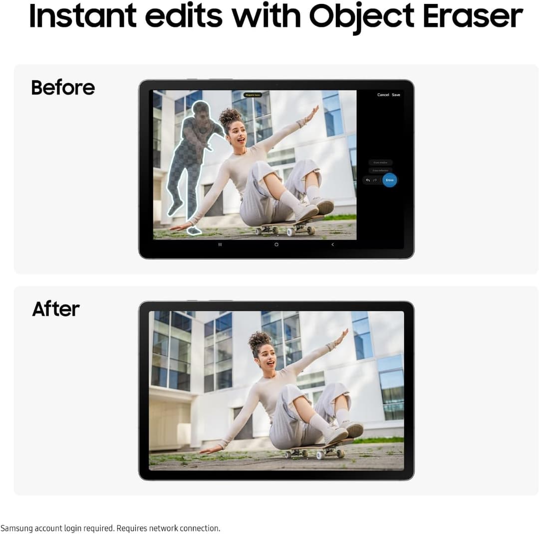 Samsung Galaxy Tab S10 Lite, AI Tablet, 6GB Memory, 128GB Storage, 10.9" 90Hz display - Coral Red - Image 6