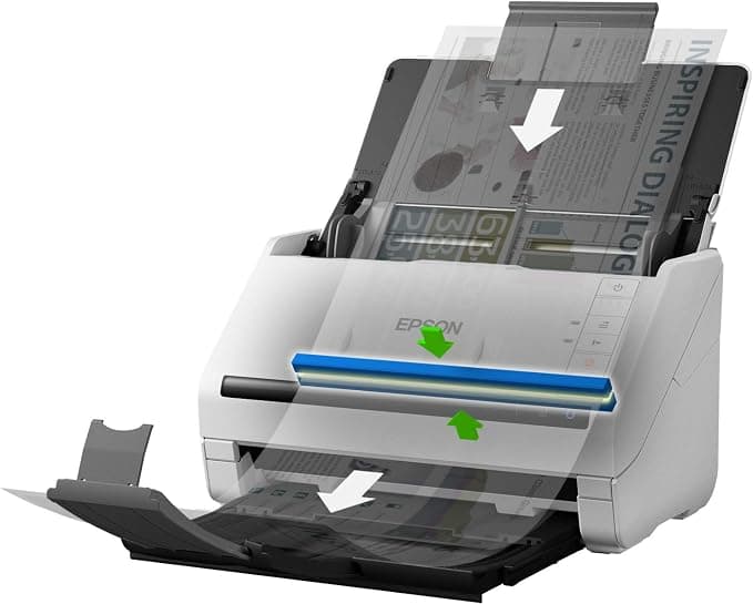 Epson WorkForce DS-530II Network Sheetfed Business Scanner 35ppm Ethernet USB - Image 4