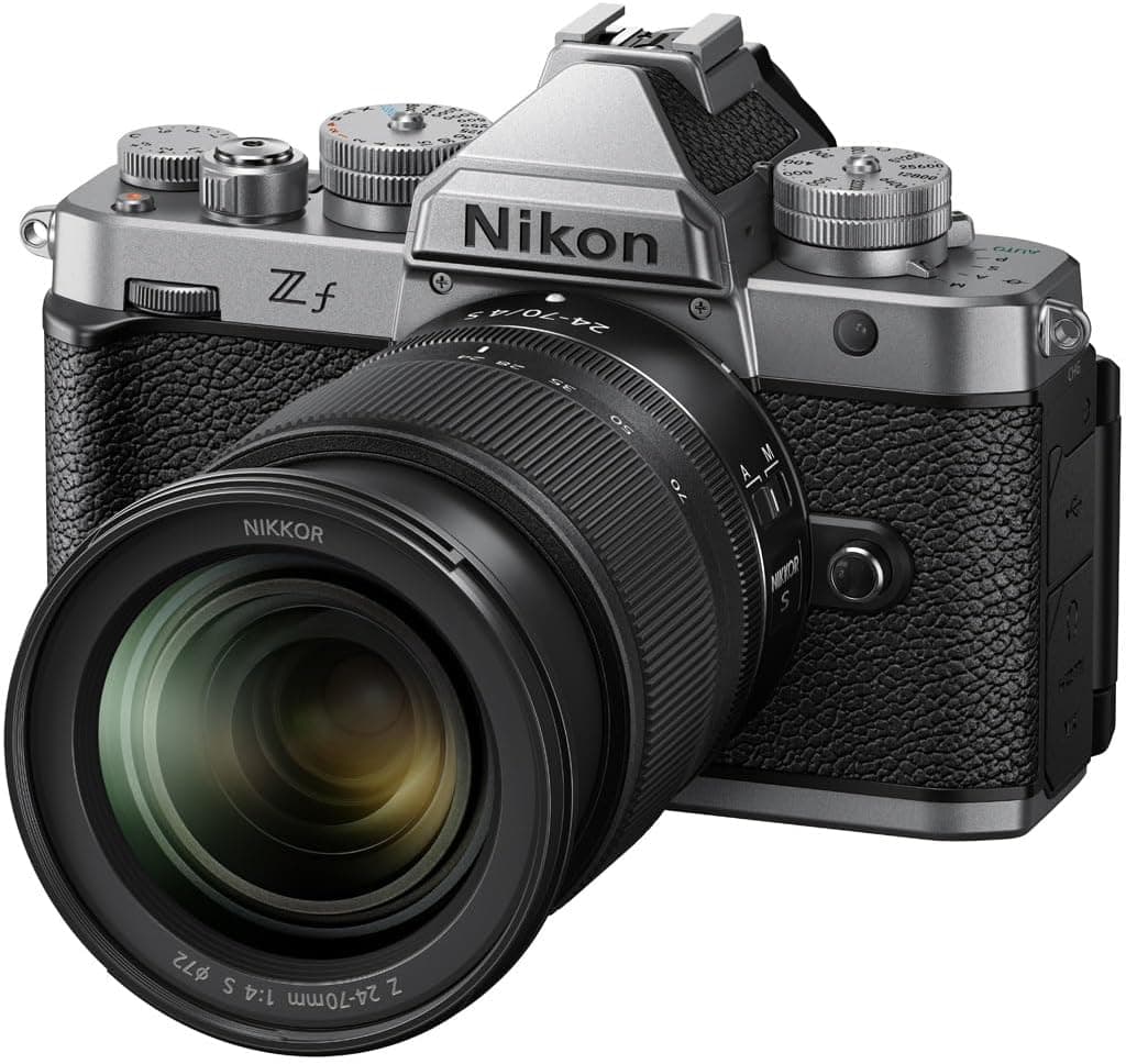 Nikon Z f SL Mirrorless Camera with 24–70mm f/4 S Lens Kit Full-Frame 24.5MP, 4K Video