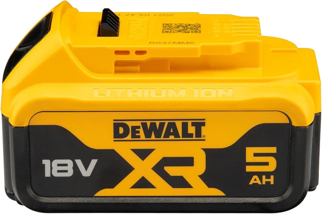 DEWALT 5AH Battery 18V XR, Li-Ion, DCB184-XJ - Image 2