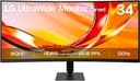 LG UltraWide U6 34 Inch Curved IPS Monitor Wide Quad HD 120Hz HDR10 - Black thumbnail 1