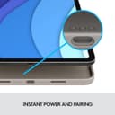 Logitech Tablet Keyboard for iPad 11 Inch 1st 2nd and 3rd Gen Smart Connector Sand thumbnail 5