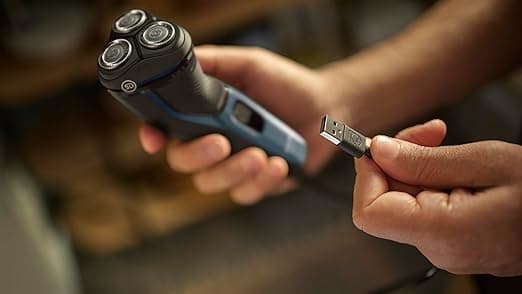 Philips Series 3000 S3144/00 Wet & Dry Electric Shaver – 5D Pivot Heads, 60 Min Runtime, - Image 3