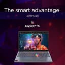 Lenovo IdeaPad Slim 3 15.3 Inch WUXGA Snapdragon X 16GB 512GB Copilot+ PC - Luna Grey thumbnail 6