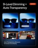 VITURE Beast XR Glasses Regular 1200p 120Hz 3DoF - Jet Black thumbnail 7