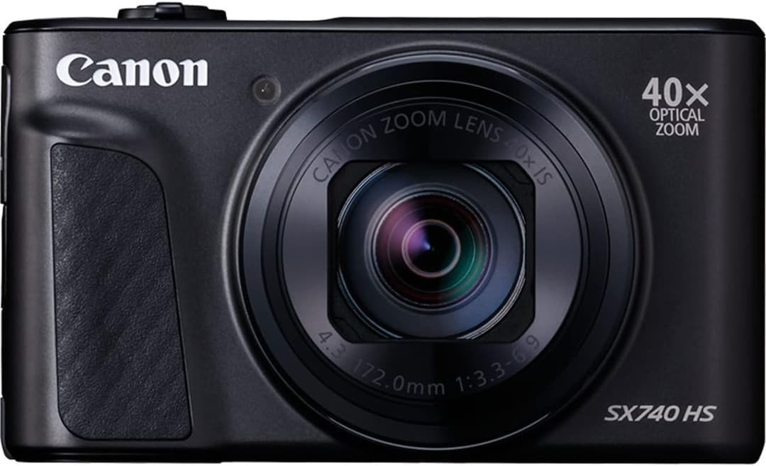 Canon PowerShot SX740 HS Vlogger Kit  4K, 40x Zoom, 20.3MP (Black) - Image 2