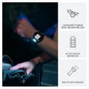 Garmin Forerunner 970 Premium GPS Running and Triathlon Smartwatch Titanium Whitestone Amp Yellow Band thumbnail 4