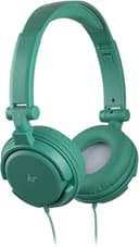 KitSound iD Audio Over-Ear Headphones with Mic, Multifunction Button, Compatible with iPhone, Android, Tablets and MP3 Devices, Green thumbnail 1