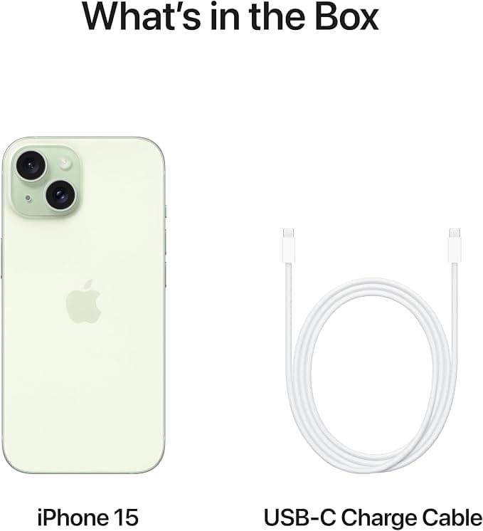 Apple iPhone 15 (256 GB) - Green - Image 5