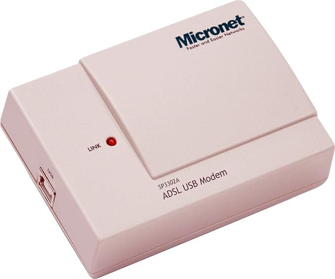 Network USB 2.0 External ADSL Broadband Modem – High-Speed Internet Dial-Up Adapter for PC & Laptop - Image 1