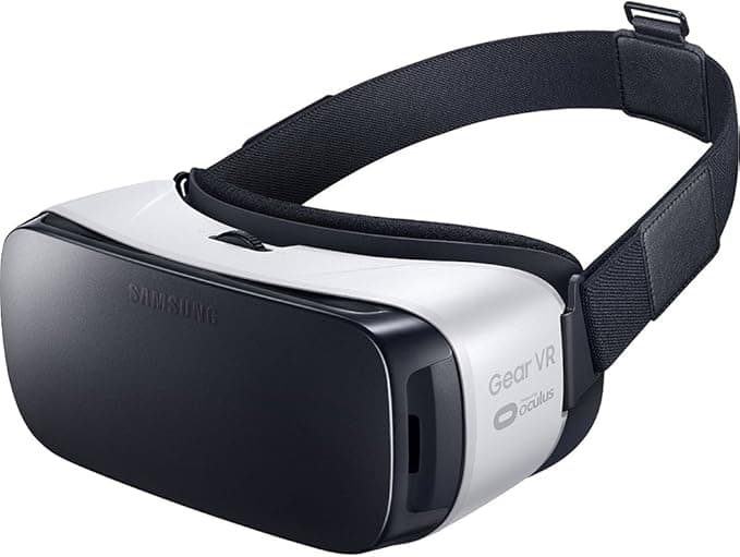 Samsung SM-R322NZWAXAR Gear VR Virtual Reality Headset with 3D Viewing Experience – Black - Image 1
