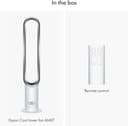 Dyson Cool™ AM07 Bladeless Tower Fan – Air Multiplier™, 10 Speeds, 70° Oscillation, Remote Control- Silver  thumbnail 4