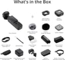 DJI Osmo Pocket 4 4K Camera 1-Inch Sensor, 240fps Video, 3-Axis Stabilisation, 10-bit D-Log, 2x Lossless Zoom thumbnail 7