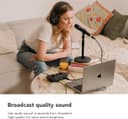 Focusrite Vocaster One Studio Podcast Recording Interface with DM1 Mic HP60v Headphones thumbnail 2