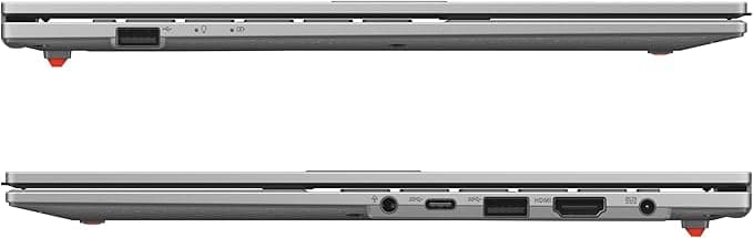 ASUS Vivobook 15 E1504FA Laptop,15.6” Full HD Display, AMD Ryzen 3 Processor, 8GB RAM, 512GB PCIe SSD, Windows 11 - Sillver - Image 3