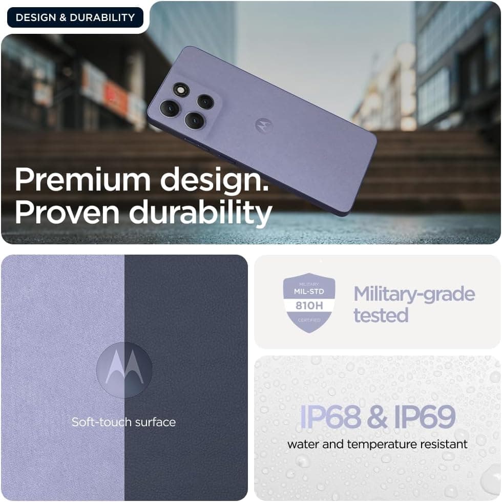 Motorola G86 5G 8GB 256GB Snapdragon 870, 50MP Camera - Cosmic Sky - Image 2