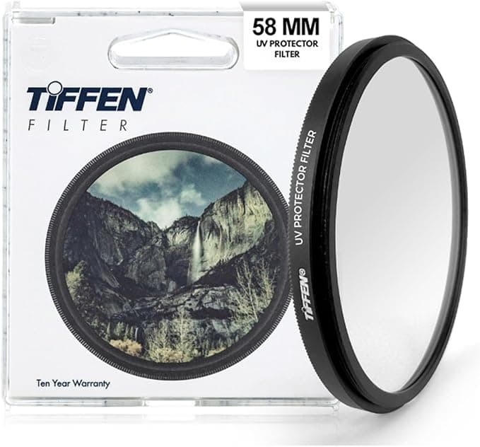Tiffen 58UVP 58 mm UV Protector Filter - Image 1
