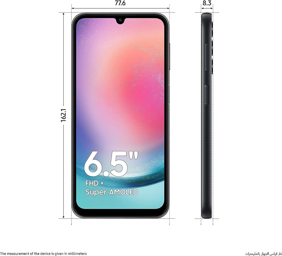 Samsung Galaxy A24 128GB, 6.5" Display, Triple Camera, 5000mAh Battery - Green - Image 2