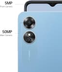 OPPO A17 Smartphone 4GB RAM 64GB ROM 6.56 Inch HD+ Display MediaTek 6765 5000mAh Battery Lake Blue thumbnail 2