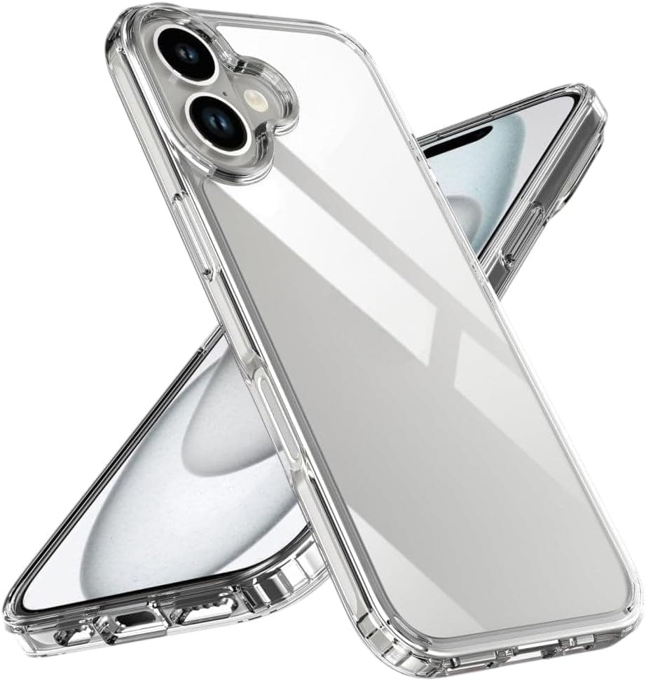 Atouchbo Tough Shockproof Armoured Clear Case Compatible With iPhone 16 - Image 1