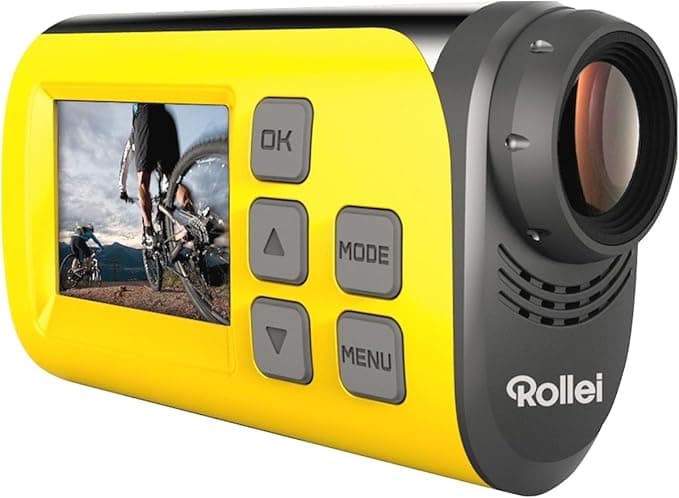 Rollei S-30 WiFi Action Cam Full HD 1080p Action Camera  - Yellow - Image 1