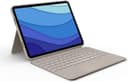 Logitech Tablet Keyboard for iPad 11 Inch 1st 2nd and 3rd Gen Smart Connector Sand thumbnail 1
