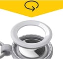 OTTERBOX Rugged Apple AirTag Brand Case - White thumbnail 3