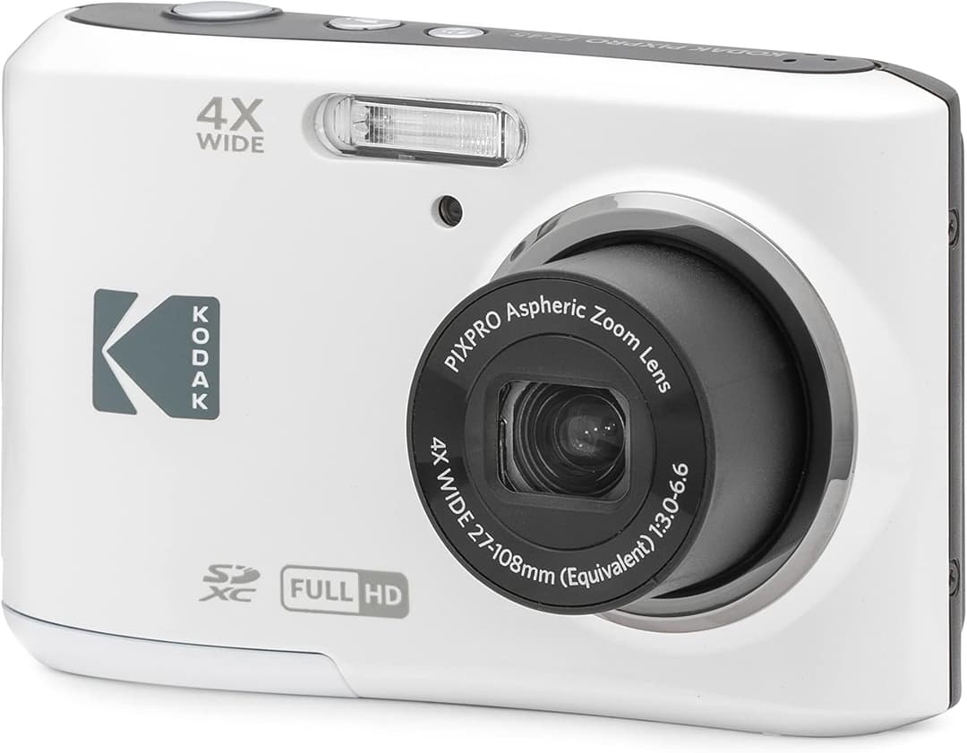 Kodak PIXPRO FZ45 Digital Camera 16MP White - Image 4