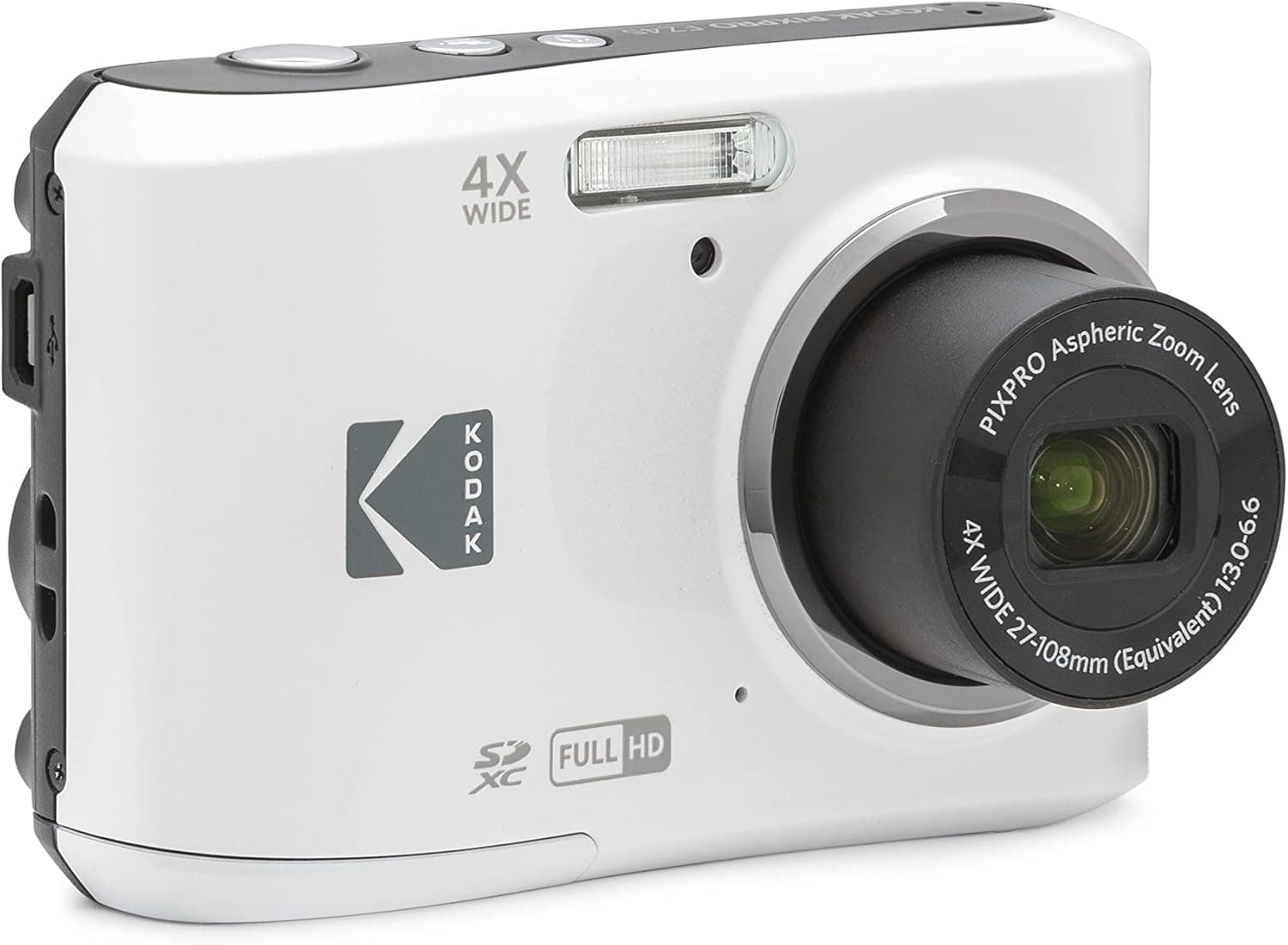 Kodak PIXPRO FZ45 Digital Camera 16MP White