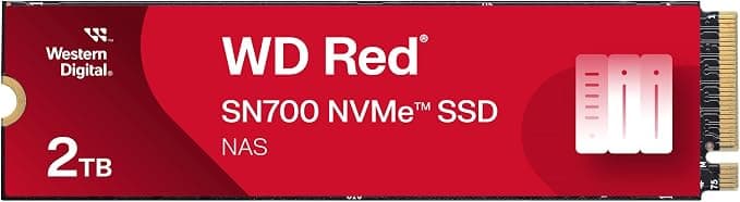 WD Red SN700 2TB NVMe SSD M.2 2280 PCIe Gen3 - Image 1