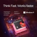 Lenovo IdeaPad Slim 3 15.3 Inch WUXGA Snapdragon X 16GB 512GB Copilot+ PC - Luna Grey thumbnail 5