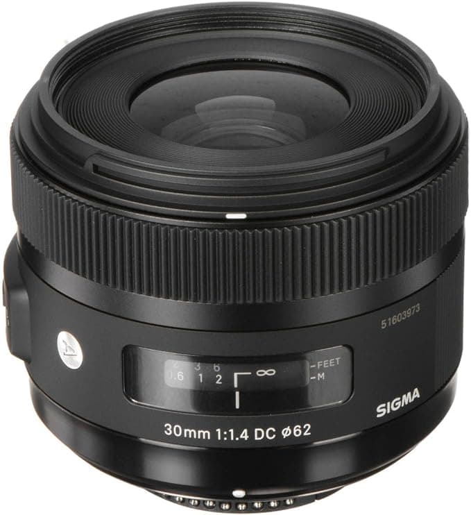 Sigma 30mm f/1.4 DC HSM Art Lens for Nikon F