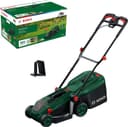 Bosch ROTAK 18V-34 Cordless Lawn Mower 34cm with 35L Grass Bag & Mulching Plug – Green thumbnail 1