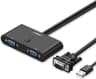 UGREEN 2-in-1 VGA Switch Box – 2 Ports, 1920x1440@60Hz