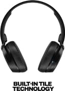 Skullcandy Riff Wireless 2 Bluetooth On-Ear Headphones, 34H Battery, Foldable, Black thumbnail 4