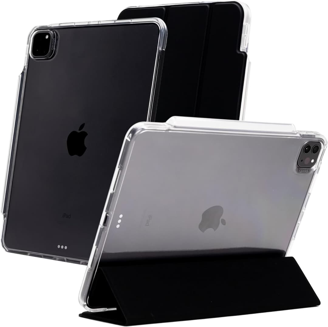 ZAGG Gear4 Crystal Palace Case for Apple iPad Pro 12.9" 3rd/4th/5th/6th Gen Clear - Black - Image 1