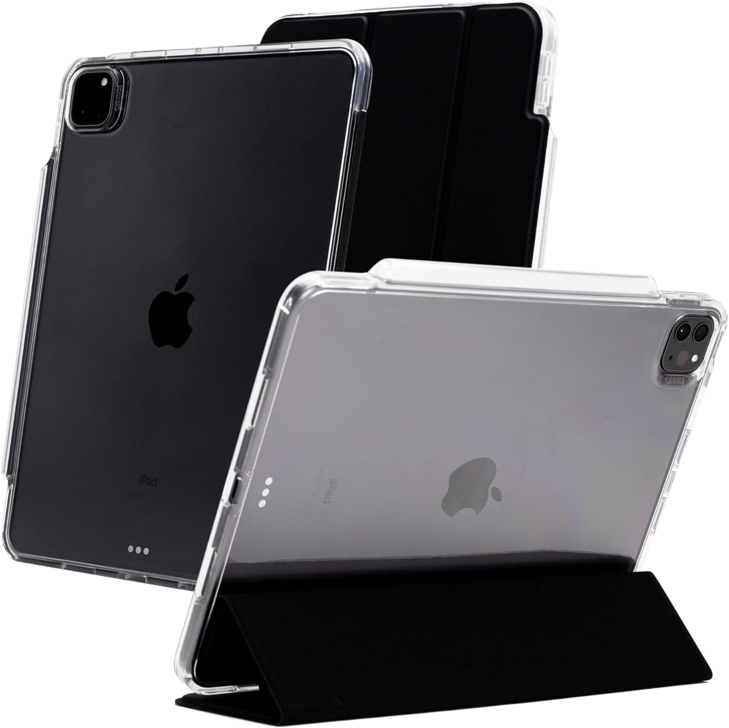 ZAGG Gear4 Crystal Palace Case for Apple iPad Pro 12.9" 3rd/4th/5th/6th Gen Clear - Black