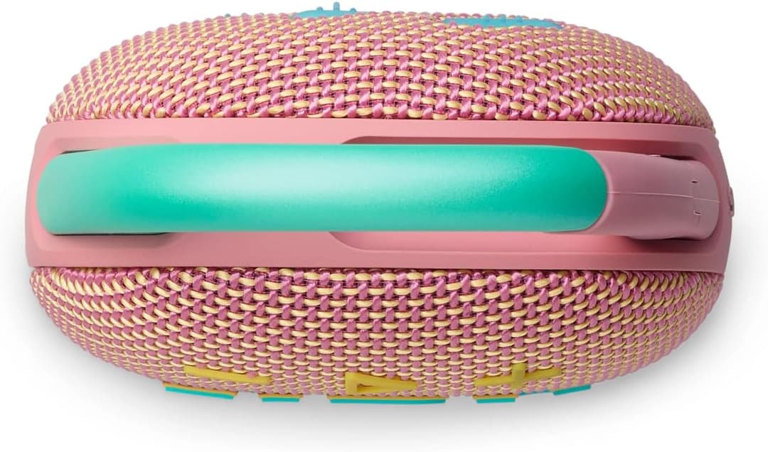 JBL Clip 5 Portable Bluetooth Speaker with Integrated Carabiner, Waterproof Design and 12-Hour Playtime, Pink - Image 6