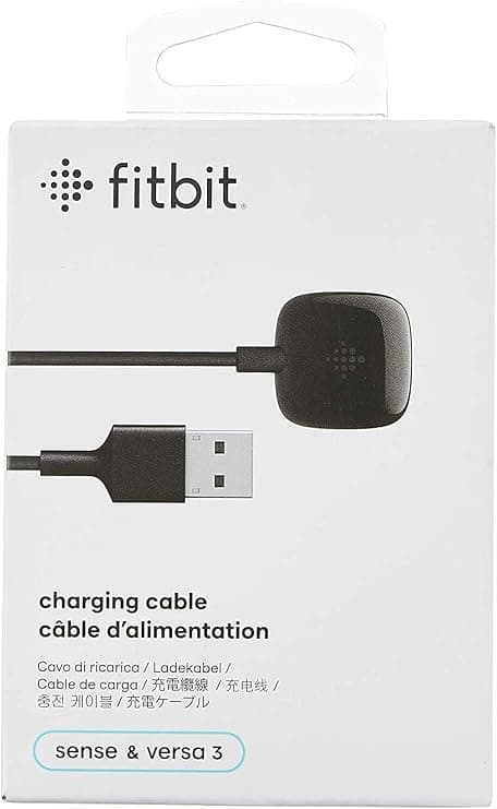Fitbit Official Charger USB Type A Magnetic Charging Cable For Sense Versa 3 - Image 5