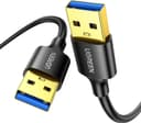 UGREEN USB 3.0 A to A Cable 1M – SuperSpeed Data Transfer thumbnail 1