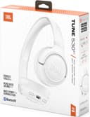 JBL Tune 530BT Wireless On-Ear Headphones Pure Bass, Bluetooth 6.0, Foldable, White thumbnail 10