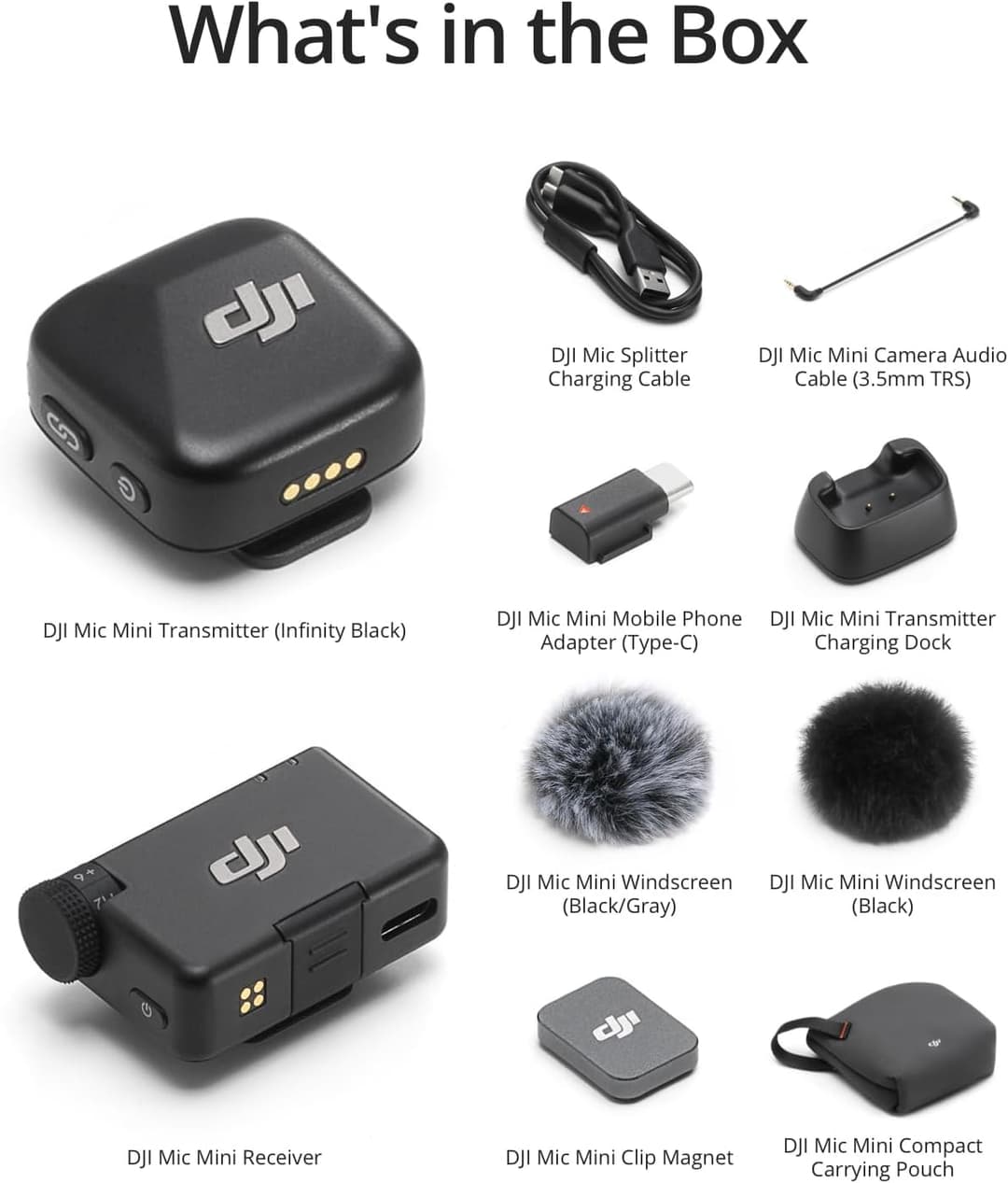 DJI Mic Mini Wireless Mic (1 TX + 1 RX) – Noise Cancelling, 400m Range - Image 6