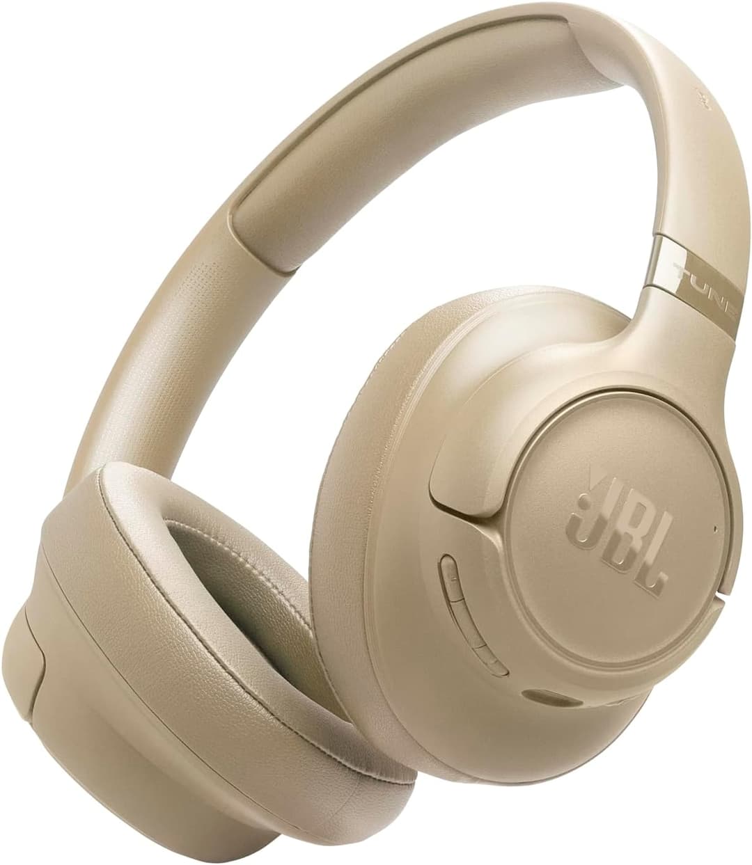 JBL Tune 730 BT Wireless Over-Ear Headphones with JBL Pure Bass Sound, Beige - Image 1