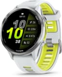 Garmin Forerunner 970 Premium GPS Running and Triathlon Smartwatch Titanium Whitestone Amp Yellow Band thumbnail 1