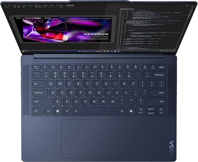 Lenovo Yoga Slim 7X 14.5" OLED Touchscreen Snapdragon X Elite 16GB 1TB Cosmic Blue - Image 4
